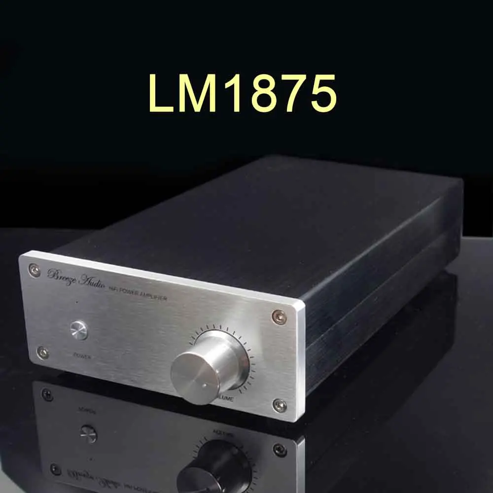 Вынесены классического черного и золотого цвета памятная ver LM1875 Мощность усилитель 30 Вт+ 30 Вт
