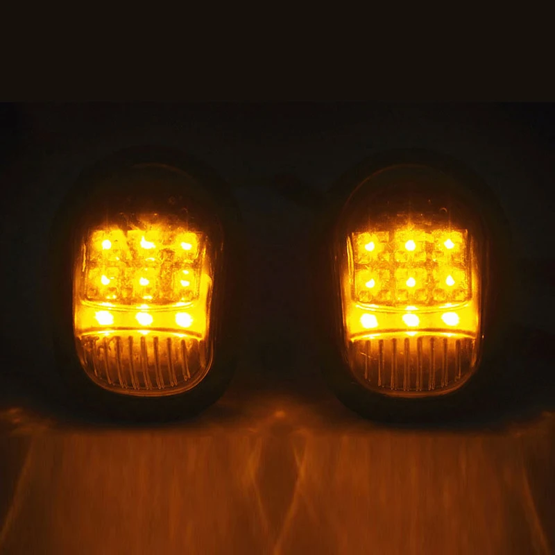 

Motorcycle Turn Signal Light 12V 9LED Turn Signals Flashing Indicators