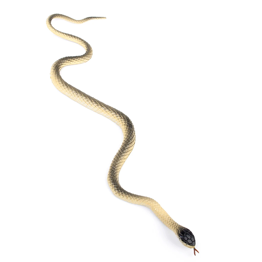 Realistic Rubber Fake Snake Wild Reptile Toy Garden Prop GAG Joke Prank Gift Realistic Rubber Fake Snake Wild Reptile Toy Garden Prop GAG Joke Prank Gift