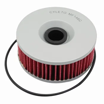 

2pcs Cyleto Oil Filter for YAMAHA XVZ13 XVZ 1300 1985-1988 XVZ1200 XVZ 1200 VENTURE ROYALE 1200 1983-1986 XS1100 XS 1100 78-84