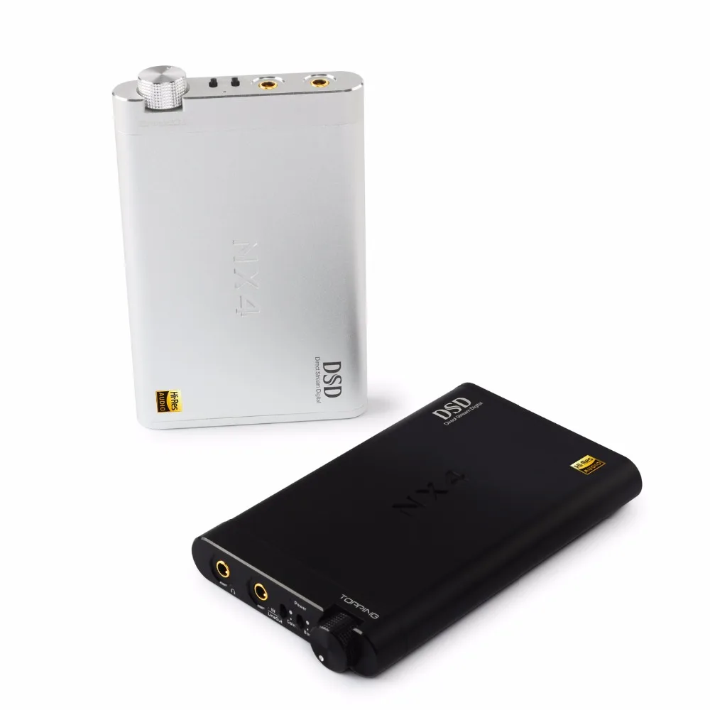 NEW Topping NX4 DSD XMOS XU208 Chip DAC ES9038Q2M Chip Portable USB DAC DSD Decoder Amplifier Headphone AMP Amplifier