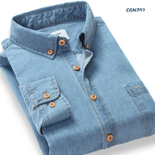 2018 Autumn New Men Casual Shirts 100 Cotton High Quality Collar