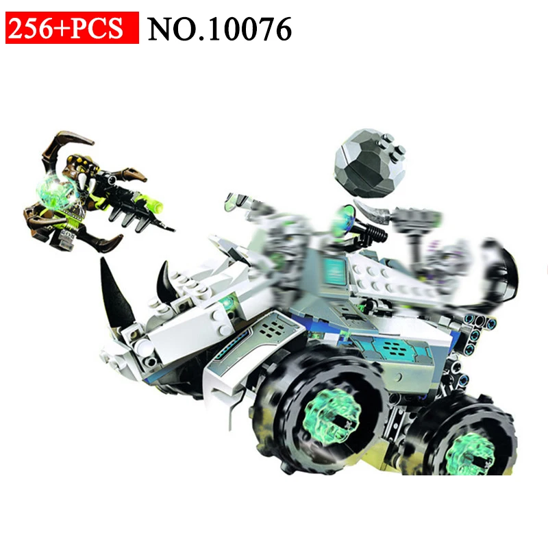 

Bela 10076 Chimaed Series Build Block Rogon Rock Flinger Weapon 70131 Model by Toys for Children Boys Girls for Christmas