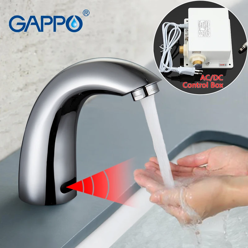 Online GAPPO infrarot sensor wasserhahn Becken Wasserhahn Torneira Wasser Mischer bad becken sensor hähne touchless becken wasserhahn wasserhahn GA517 18  19