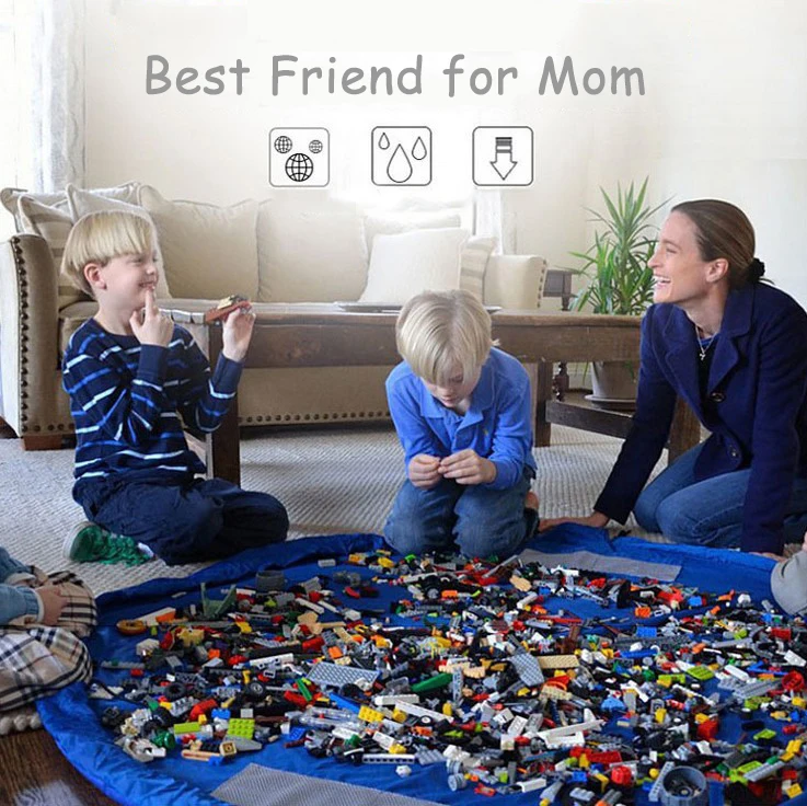 Многофункциональные портативные детские строительные блоки Legoed игрушки игровой
