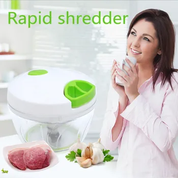 

Manual Food Chopper Household Vegetable Chopper Shredder Multifunction Food Processor Meat Machine Crusher Blender