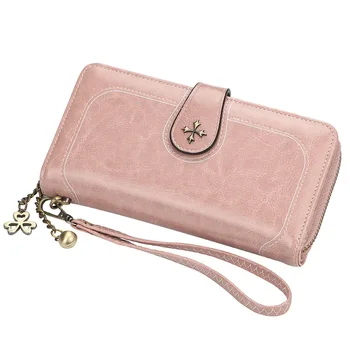 

2019 new Korean version of the multi-card wallet ladies in the long paragraph clutch bag fashion zipper wild women bag