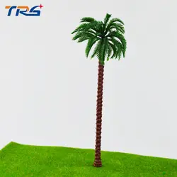 20X архитектурные модель пальмового дерева 180 мм Искусственный Пластиковые модель пальмового дерева