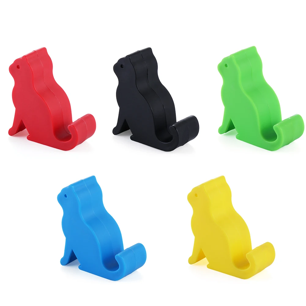 

1PC Portable Cute Mini Animal Shape Phone Desk Stand Cellphone Tablet Mounts Holder Tools for Smartphone Accessories