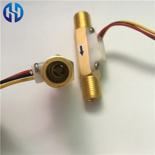 -BG1-4 water brass hall flow rate sensor meter  (6)