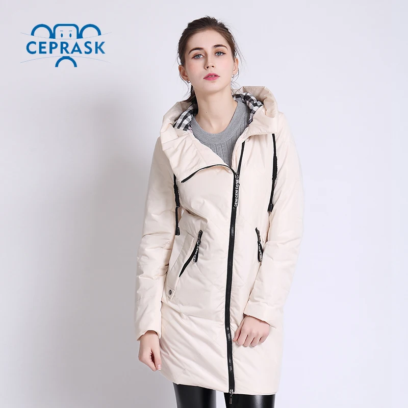 Automne Plus Modèles Vestes white La Qualité Blue dark Nouveaux light Yellow Coupe De Parka Longue À blue Femmes Ceprask Manteau Taille Mince Capuchon Green Haute Printemps Femme vent 2018 7Cxt0x
