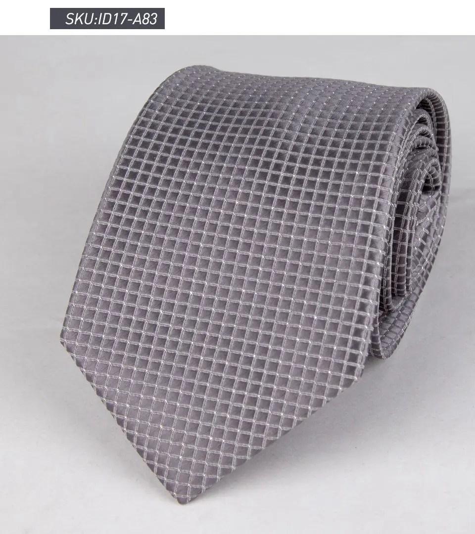 Мужской галстук классические галстуки для мужчин 8 см однотонный жаккардовый тканый мужской галстук-бабочка деловые галстуки XGVOKH брендовые модные свадебные вечерние - Цвет: A83
