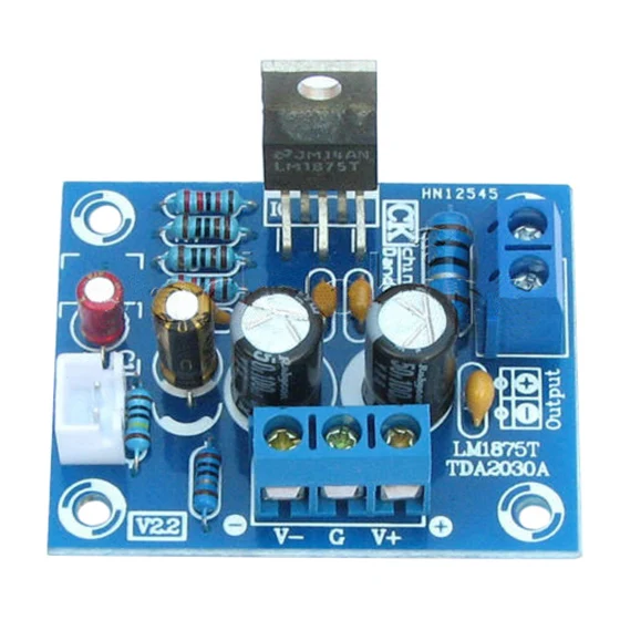 20 Вт LM1875T моно канал стерео аудио HIFI усилитель плата модуль DIY Kit | Электроника