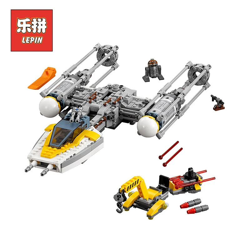 

Lepin 05065 Star Plan Wars the Y Model Wing Star Set Attack Fighter Building Blocks Bricks Educational Toys Child Gift 75172