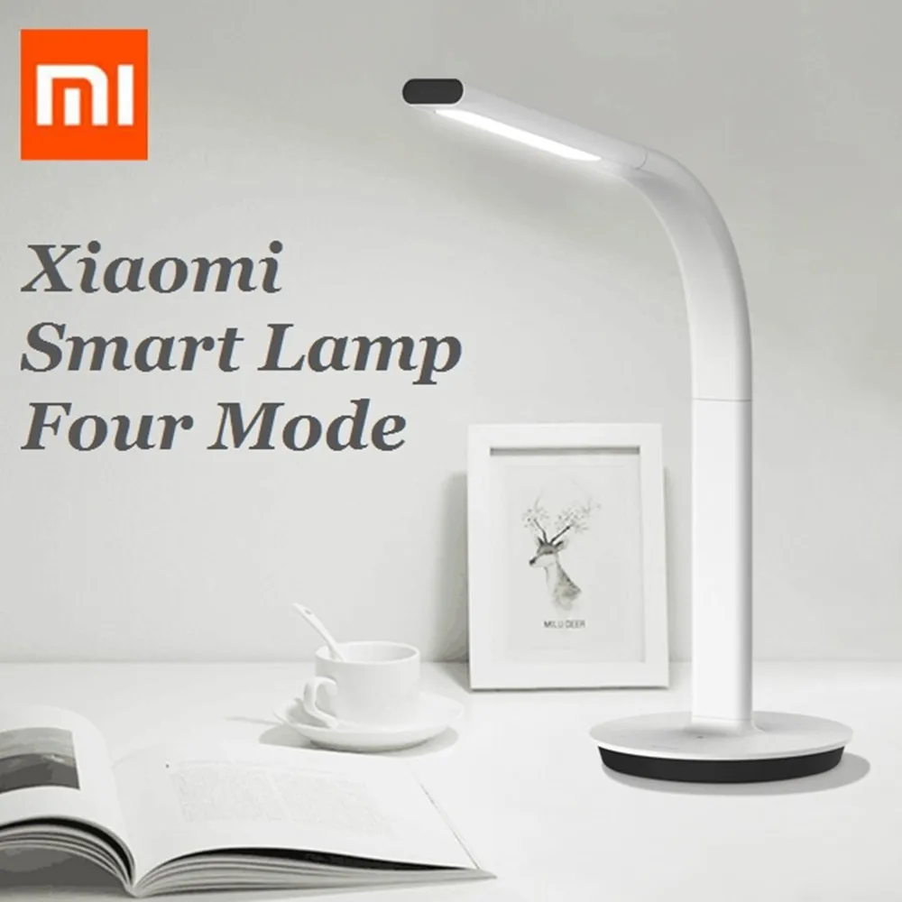 

Xiaomi Mi Smart LED Desk Lamp Table Lamp Dimming Reading Light Smart Home Adjustable Table Light Mi Home APP remote control