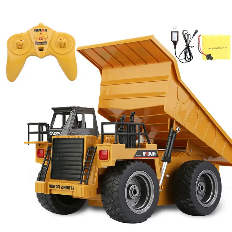 6CH Big Truck 43CM 18 Scale Remote Control Construction Trucks RC