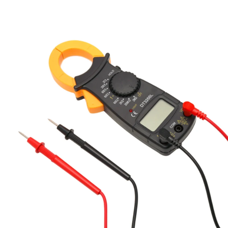GUOCAO Portable Scientific DT3266L Digital Clamp Meter Multimeter Voltage Current Resistance Tester LSD Tool Digital Clamp GUOCAO Portable Scientific DT3266L Digital Clamp Meter Multimeter Voltage Current Resistance Tester LSD Tool Digital Clamp