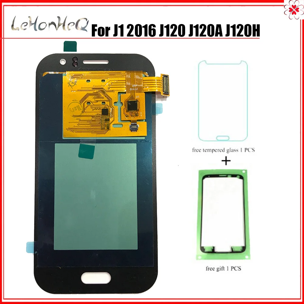 

4.5" AMOLED For Samsung Galaxy J1 2016 J120 J120A J120H LCD Display Touch Screen Digitizer Assembly For samsung J120 J120F LCD