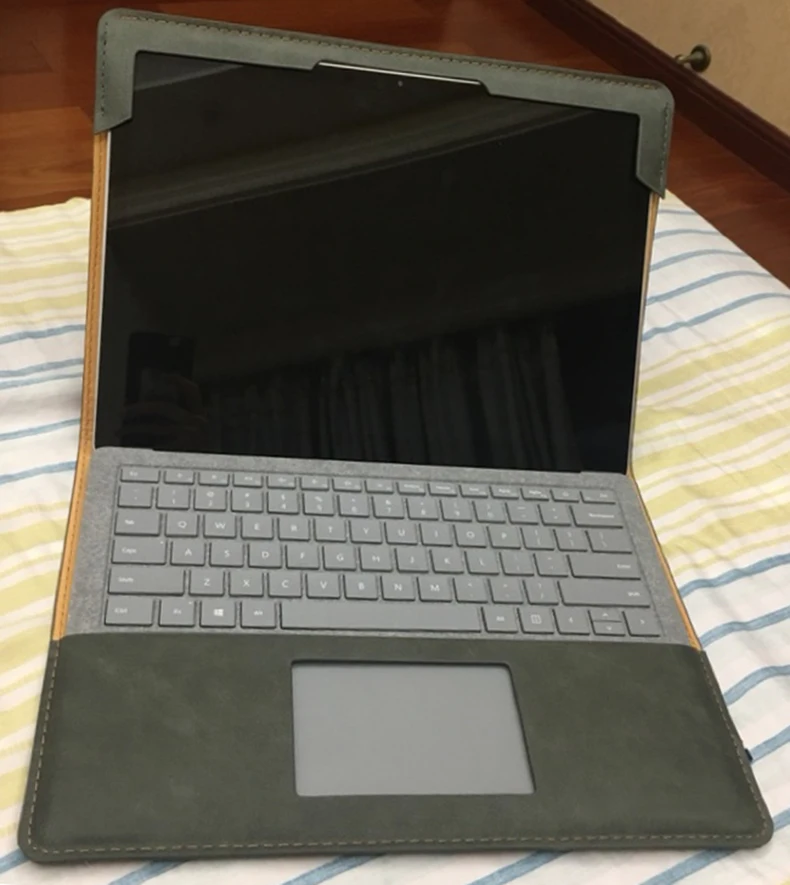 Защитный чехол для ноутбука microsoft Surface 2/1 13," подставка PU кожаный чехол для ноутбука Surface Book 2/1 13,5" подарок