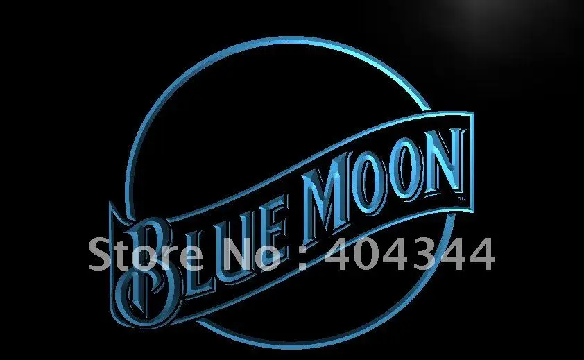 LE136- Blue Moon Beer Bar Pub Club NEW LED Neon Light Sign home decor crafts | Дом и сад