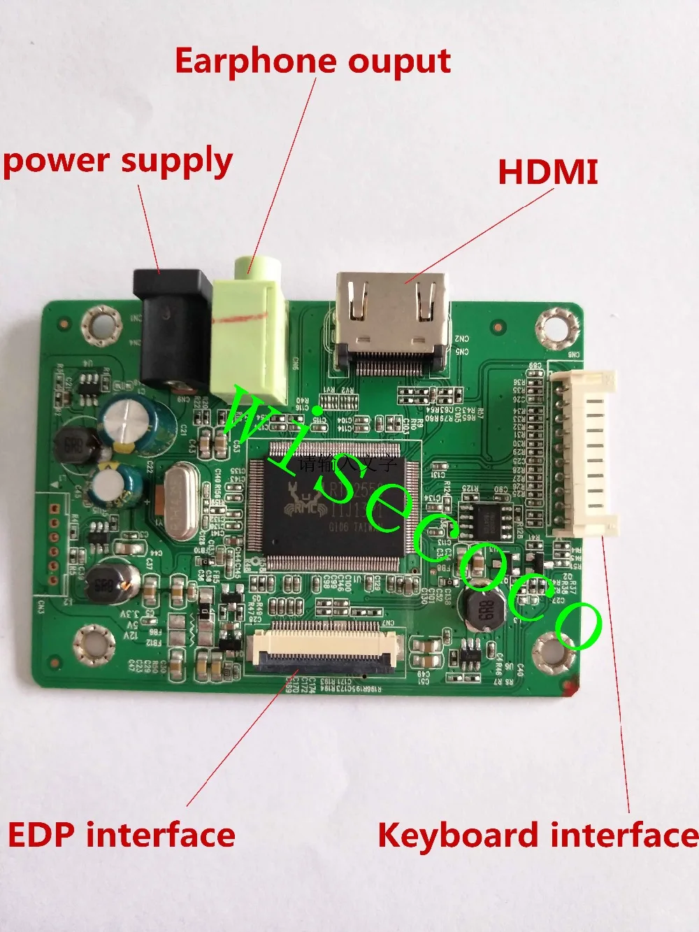 

HDMI EDP LCD Controller Driver Board Module for Raspberry PI 3 1920x1080 EDP Signal 2 Lanes 30 Pins LCD Display Panel