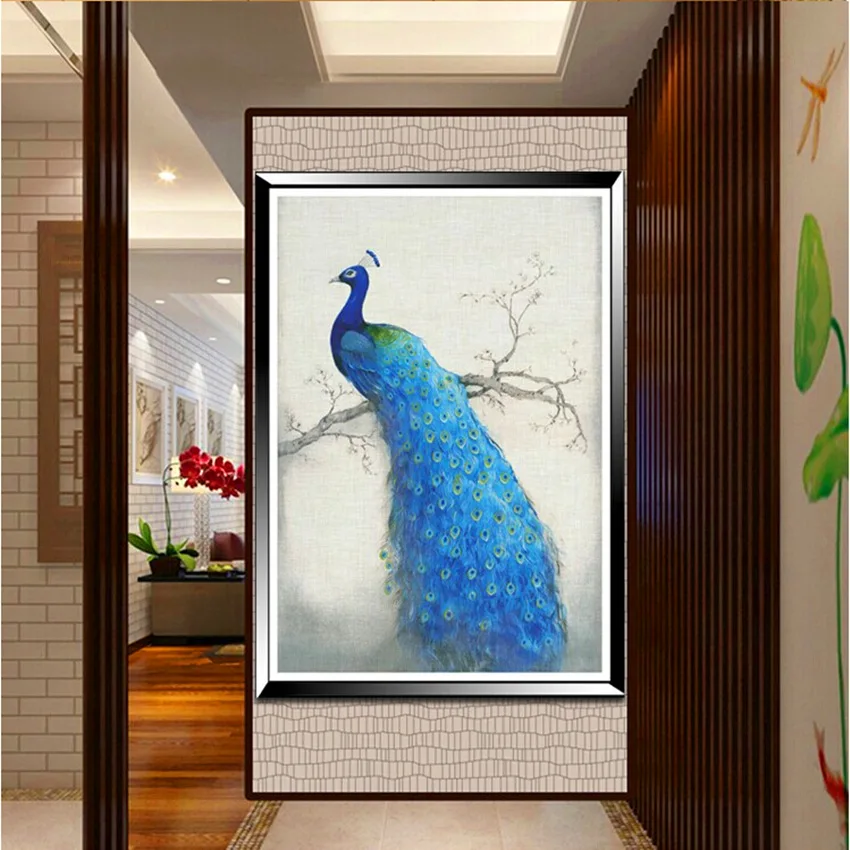 

5D Diamond Embroidery Diy Diamond Painting Peacock Pictures Diamond Mosaic Christmas Gift Diamond Picture Home Decor