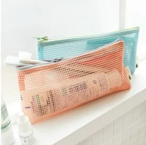 

Multi-function Mesh travel, bathroom storage bag 22*11cm
