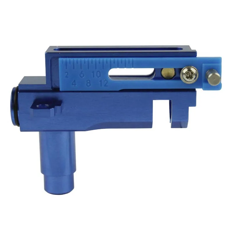 Горячая Высокая точность CNC 7075 Алюминиевый страйкбол AK Hop Up комплект воздушной камеры для AEG - Цвет: Blue