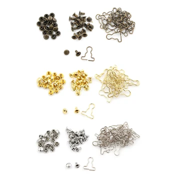 

Mini 9mm Doll Clothes DIY Metal Buckle fit for 1/6 BJD Blyth s Pullip Doll Accessories 20pcs/lot