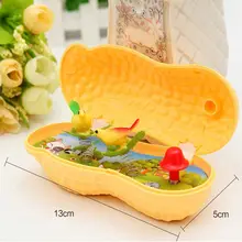 Ностальгическая арахисовая музыкальная игрушка Классическая Ретро креативная забавная пластиковая музыка арахис украшения для рабочего стола искусство новинка игрушки детский подарок