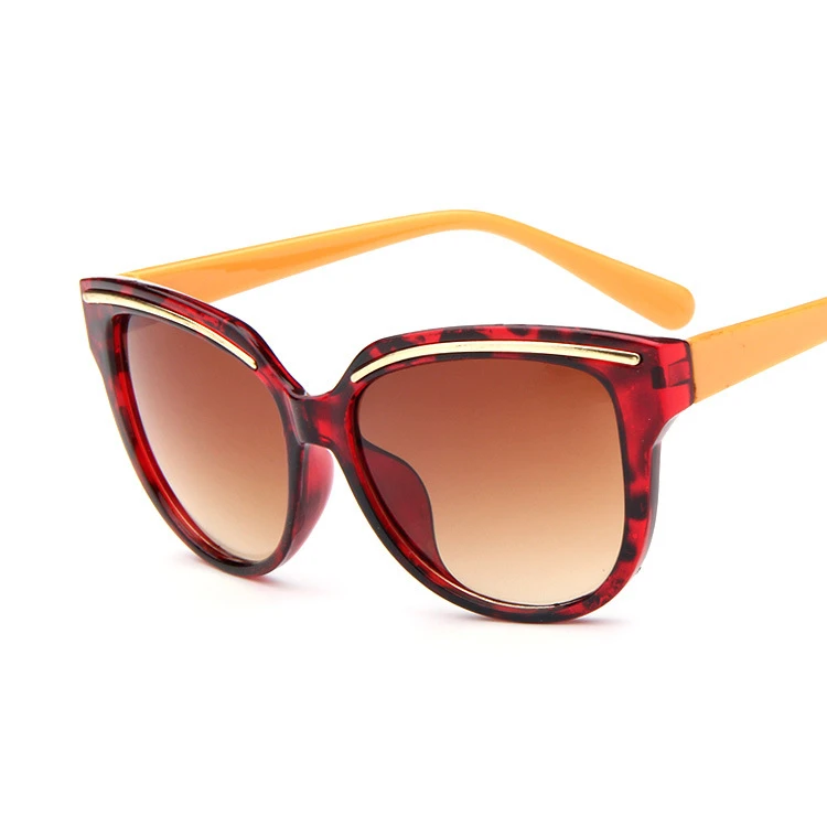 Oculos de sol feminino женские брендовые Модные солнцезащитные очки кошачий глаз рамка