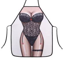 1PC BBQ Party Apron Multicolor Sexy Cooking Aprons Funny Novelty Naked Men Women Lovely Rude Cheeky Kitchen Cooking Apron