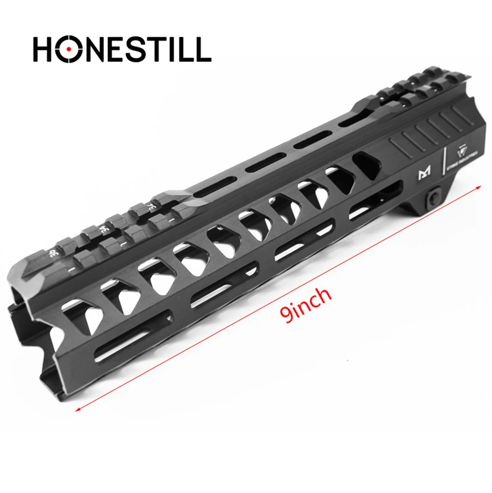 

9 Inch M-Lock MK Handguard Picatinny Tactical Rifle Scope Mount Rail Hunting Accessories drop shipping