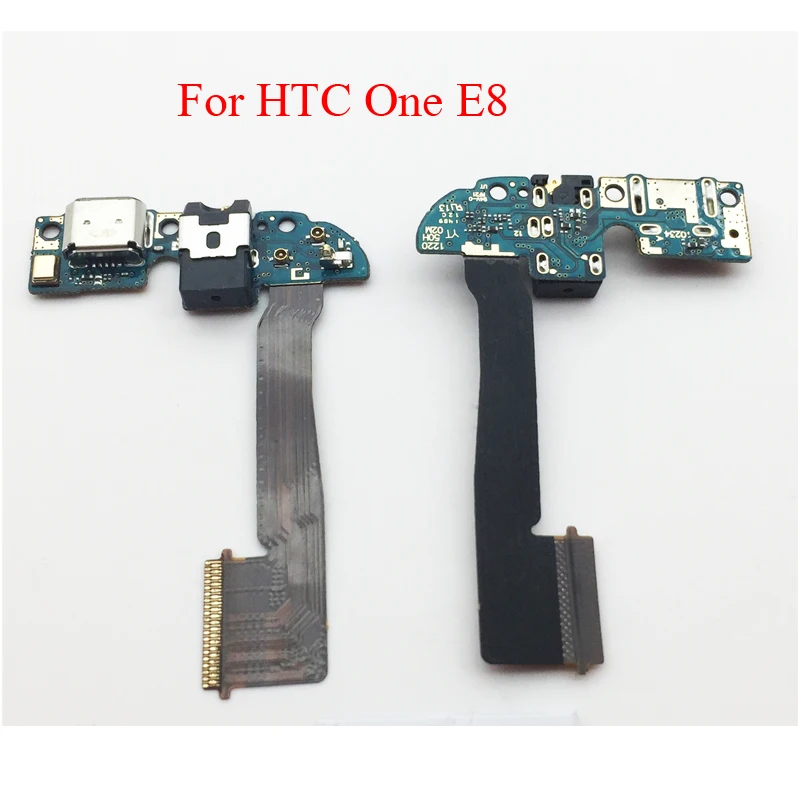 Для htc One M8 831c/One E8 usb зарядный порт док-разъем с микрофоном гибкий кабель Замена