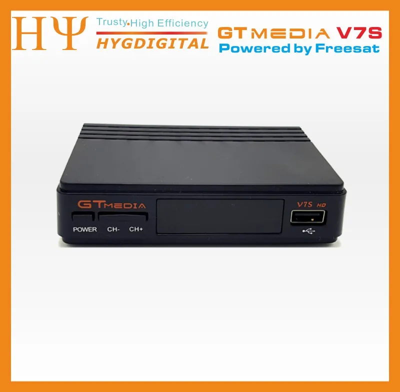 5 шт. [Подлинный] GTMEDIA V7S Freesat V7 HD с USB Wifi DVB-S2 HD спутниковый ТВ приемник Поддержка PowerVu Biss Key md Newcamd