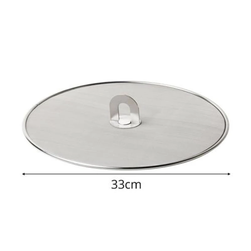 

Kitchen Anti Splatter Shield Guard Cooking Frying Pan Oil Splash Screen Cover Durable Kitchen Tool Frying Pan Splash Guard
