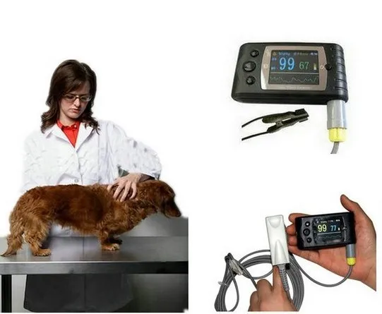 Veterinary Pulse Oximeter, VET Pulse Oxygen SPO2 Monitor CMS60C, with USB S/W Wireless bluetooth, CE & FDA , Free shipping