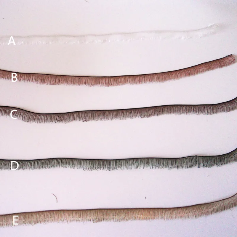 Аксессуары для кукол ресницы 8 мм ширина 5 цветов