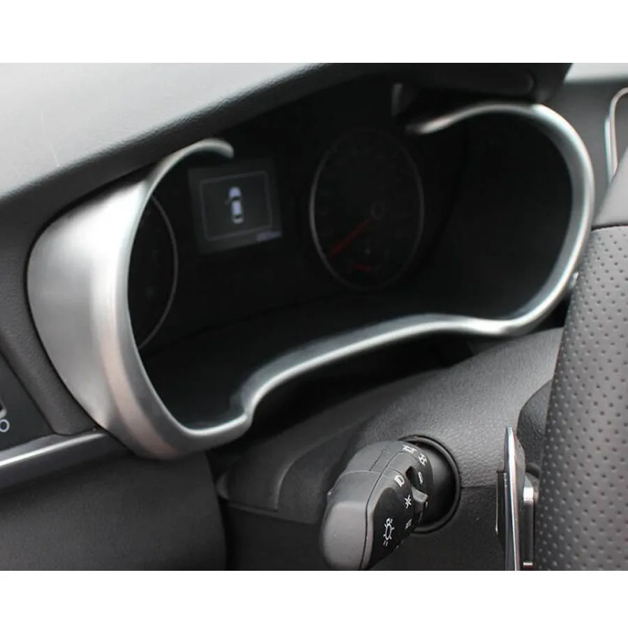 YAQUICKA Автомобильный Интерьер Передняя консоль приборная панель инструмент рамка отделка полосы Стайлинг для Kia Optima K5 хромированные молдинги