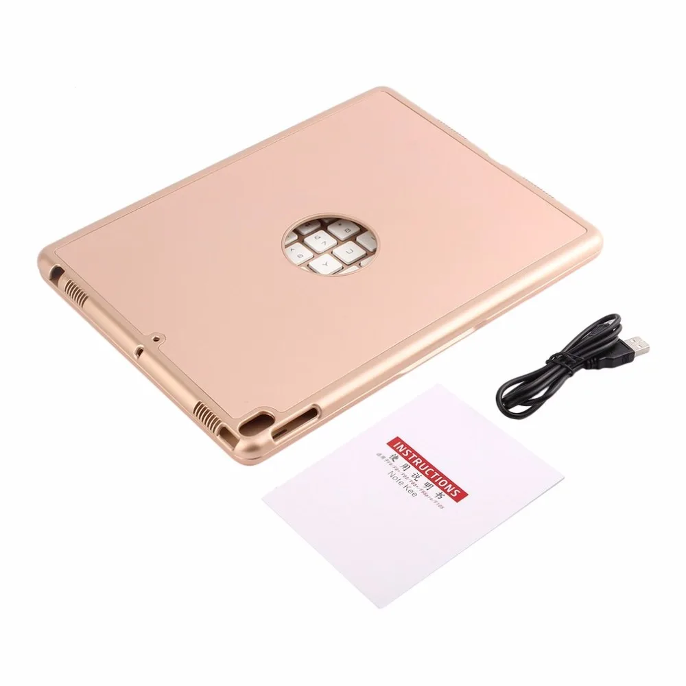 

Slim Smart Connection Led Backlight Wireless Bluetooth Keyboard with Protective Case for Ipad Pro 10.5 Backlit Aluminum Alloy