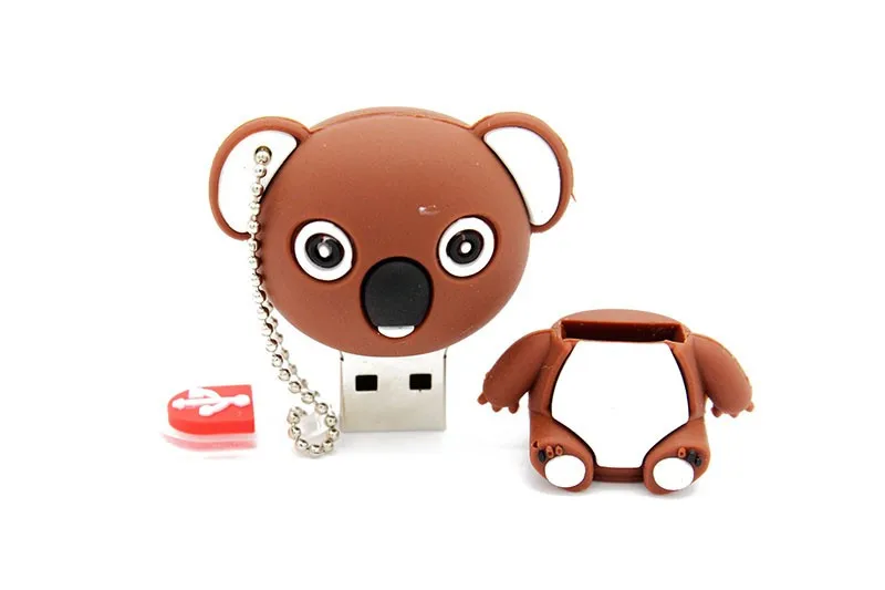 JASTER USB 2,0 милый коала Usb флеш-накопитель милые Usb флешки 4 ГБ 8 ГБ 16 ГБ 32 ГБ Clef Usb ручки игрушки подарок