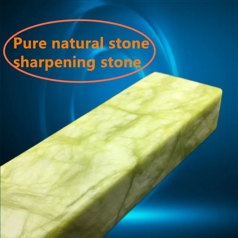 Профессиональный Leeped 10000 зернистость высокого качества натуральный зеленый агат камень точилка для ножей точильный камень
