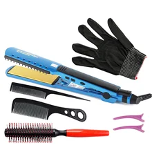 Цифровой дисплей турмалин керамические пластины плоское железо выпрямители Инструменты для укладки профессиональный выпрямитель для волос