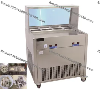 

Free Shipping Stainless Steel 110v 220v Electric Yogurt Fry Ice Pan Maker Fried Ice Cream Machine Ice Cream Roll Making Machine