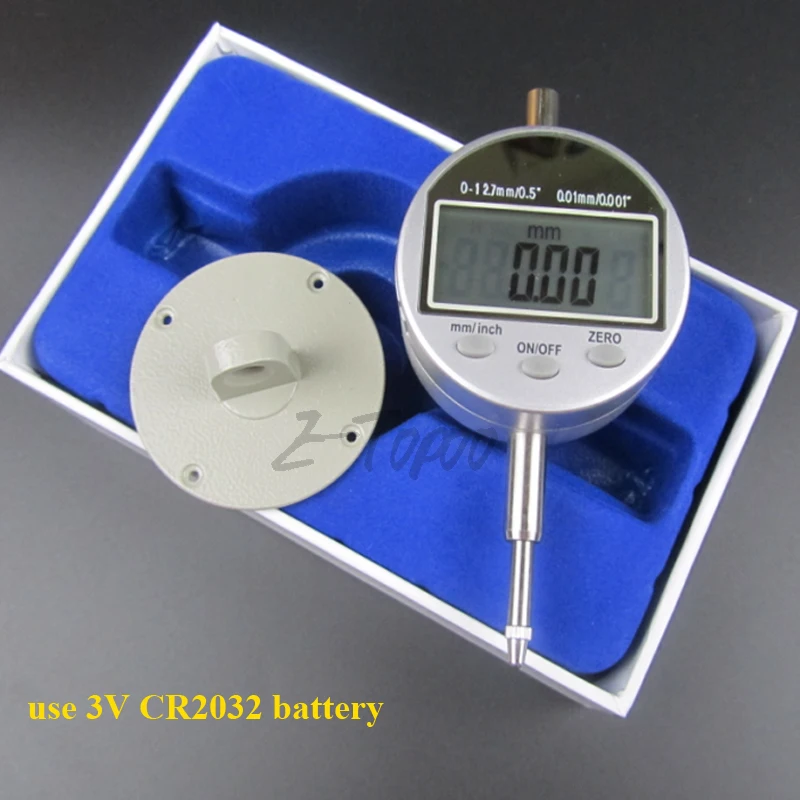 0-12.7mm 0.5&quot Digital Dial Indicator electronic indicator dial gauge 3pcs/lot | Инструменты