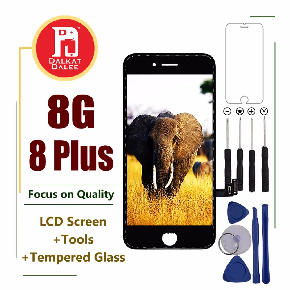 

1 Pcs Pantalla For AAA iPhone 8 LCD For iPhone 8 Plus LCD Display Touch Screen With Digitizer Full Assembly Replacement + Tools