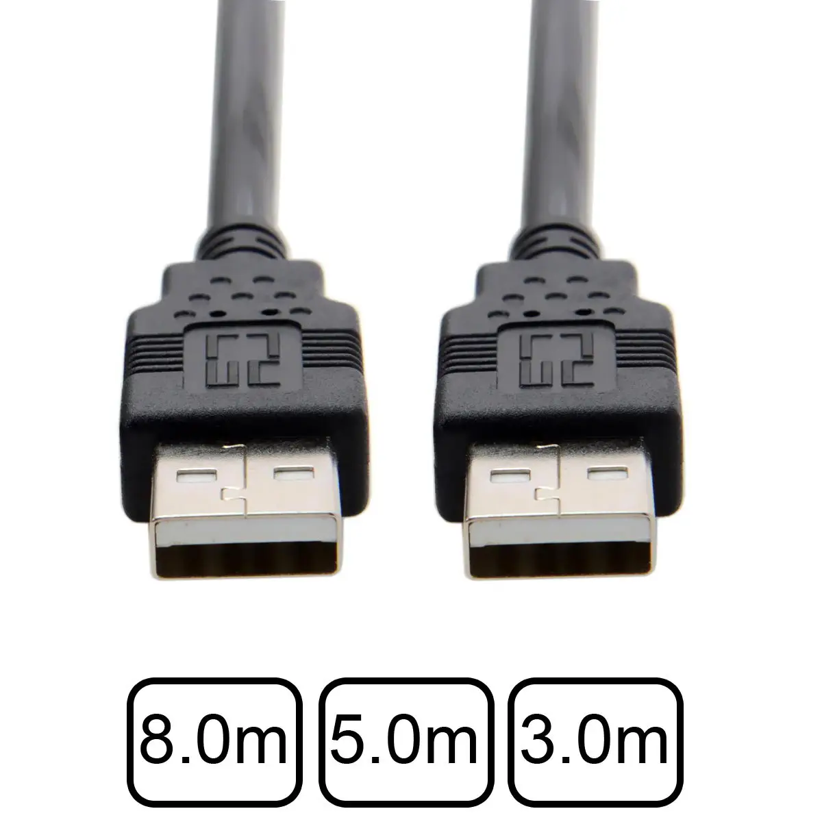 

10pcs/lot 8m 5m 3m USB Type-A Male to USB 2.0 Male Data Cable for Hard Disk & Scanner & Printer