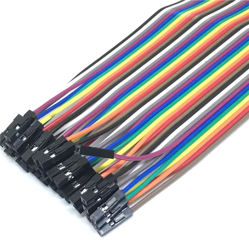 The 40P DuPont heads turn female 40pcs DuPont Line to 20CM long row of the wiring bread line for arduino male to female 3