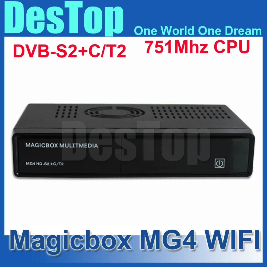 2015 новые волшебный ящик MG4 HD DVB-S2 / T2 C 751 мГц MIPS процессор 256 МБ Flash 512 DDR3 MAGICBOX облако