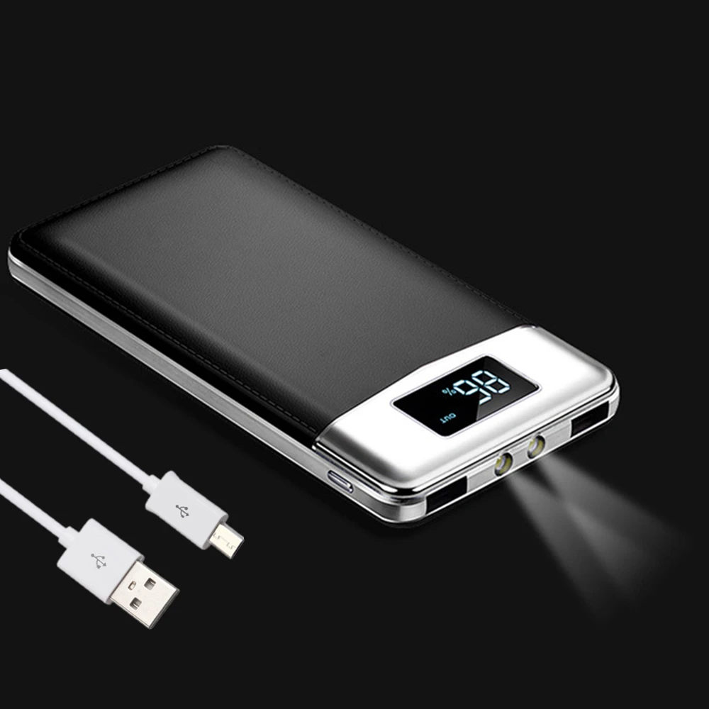 Запасные аккумуляторы для телефонов 20000 мАч Xiaomi Быстрая зарядка 5 V 2.1a портативный